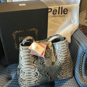 Authentic Grand Pelle lizard Handbag